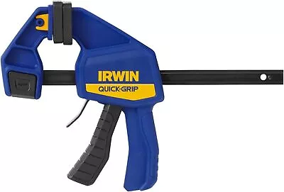 IRWIN QUICK-GRIP Medium Duty One-Handed Bar Clamp / Spreader 6 / 150mm T506QC • £22.95