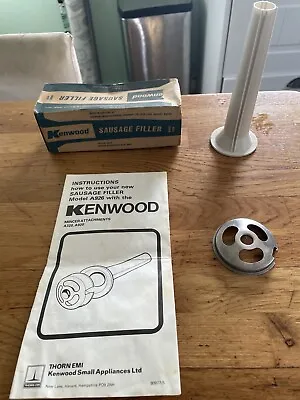 KENWOOD CHEF - Sausage Filler - A926 - (Fits A720 And A920 Mincers).Ex Condition • £39.99