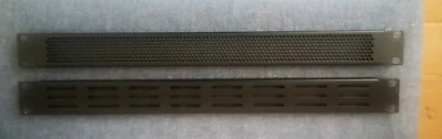 £10 • Buy Rack Blanking Panels 19 Inch 1U X 2 Panels For Server Or Studio Or Live - Vented