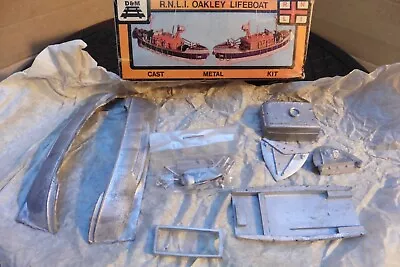 Vintage D & M  White Metal R.n.l.i. Oakley Lifeboat Boxed Kit Lb2 • £49.99