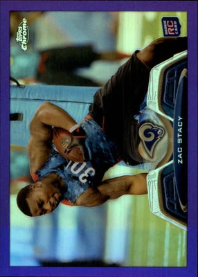 $2.70 • Buy 2013 Topps Chrome Purple Refractors #90 Zac Stacy /499