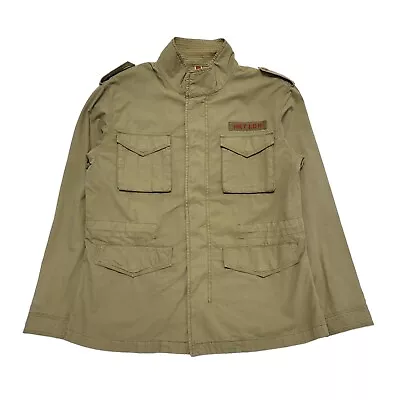 Hackett Beige Cotton Cargo Jacket UK Men's Size Large DD419 • £39.99