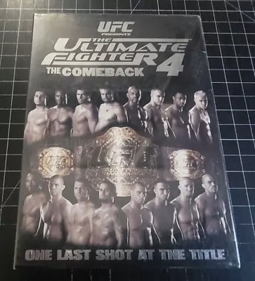 The Ultimate Fighter 4: The Comeback (DVD) UFC - NEW SEALED • $14.99