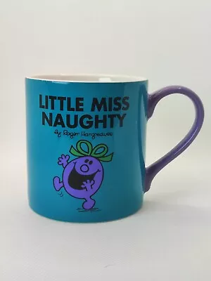 Mr Men - Little Miss Naughty Blue Coffee Tea Mug 2015 Roger Hargreaves THOIP • £6.99