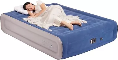 Suliko Air Mattress Air Mattress Queen With Built In Pump Inflatable Blow Up  • £99.99