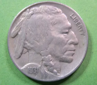 1931-S Buffalo Nickel Nice Problem Free FULL HORN JR • $0.99