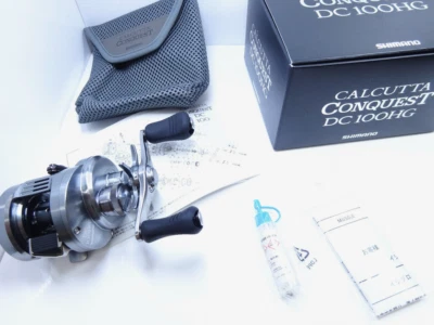 $444.99 • Buy  Mint W/Box  Shimano 20 Calcutta Conquest DC 100HG Baitcasting Reel From Japan