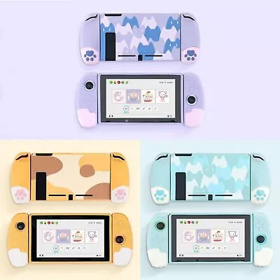 GeekShare Protective Case For Nintendo Switch 2017 Joy Con Grips Cover Cat JoJo • $23.09