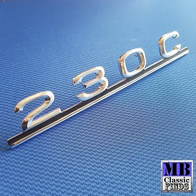 Mercedes Benz W123 Coupe 230C Trunk Lid Emblem Designation C123 1238171315 • $35