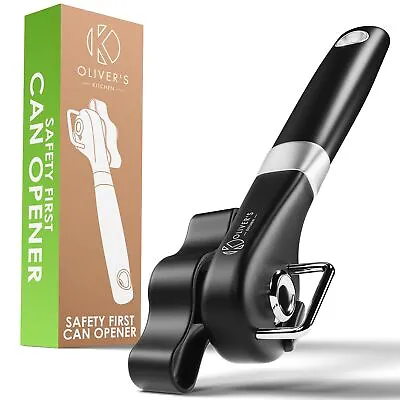 Oliver's Kitchen ® Safety Can Opener - Open Tins And Cans With Ease Everytime! • £11.99