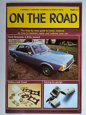 On The Road Marshall Cavendish Motoring Car Magazine Partworks 1980  Number 87 • £4.49