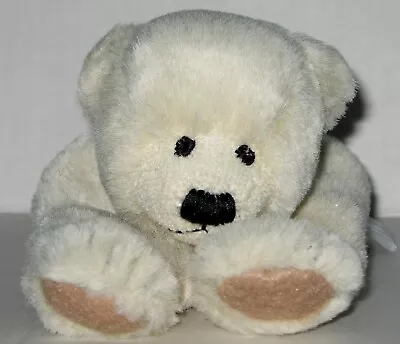 Vtg Eddie Bauer Polar Bear Laying Flat Floppy Plush Toy Stuffed Animal Paws 90s • $29.24