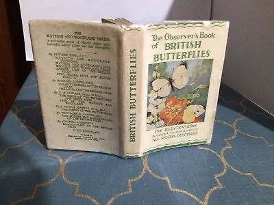 Observers Book Of British Butterflies Reprinted 1938 N I L • £39.99