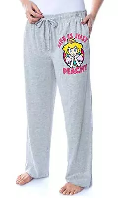 Women's Mario Princess Peach Life Is Peachy Comfy Pajama Pants XXL • $7.99