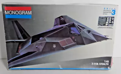 F-117A Stealth 1:48 Scale Monogram 5834 1991 Vintage • $21.66