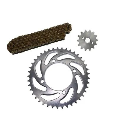 428 Chain + Front Rear Sprocket For Pit Dirt Bike ATV Quad Go Kart 110/125/250cc • $39.45