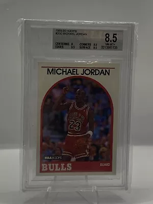 1989-90 NBA Hoops - #200 Michael Jordan BGS 8.5 • $5