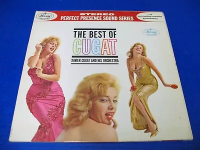 Xavier Cugat - The Best Of Cugat - 1961 Latin Jazz LP  Cheesecake Cover VG VINYL • $6.97