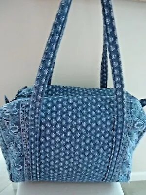 Vera Bradley Vintage Duffle Blue Paisley • $19.99