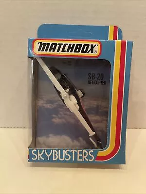 Vintage 1981 Matchbox Skybusters SB-20 Air-Aid Helicopter Unpunched NIB • $15