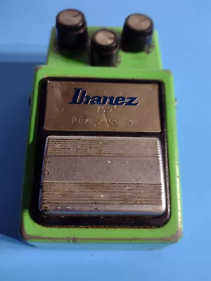 Vintage  Ibanez TS-9 Tube Screamer Overdrive Effects Pedal Silver Label  • $395.95