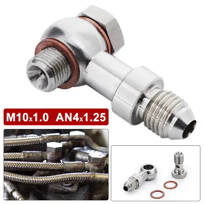 For Mitsubishi TD025 TD025L TD04 Turbo Oil Feed Banjo Bolt Kit M10 X1.25mm • $18.52