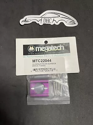 Megatech Vintage RC Car Part # MTC22044 Purple Alum. Rear Gearbox Brace T-Maxx  • $11.99