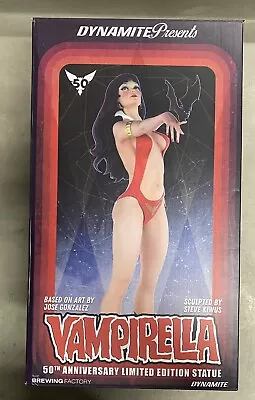 Vampirella 50th Anniversary Statue Jose Gonzalez Dynamite B&W Edition • $299.99