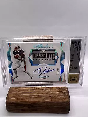 🔥2022 Panini Flawless Collegiate BO JACKSON Patch Auto 1/1 Auburn Tigers🔥 • $800