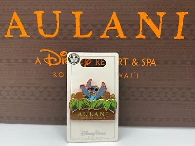 *Brand New* Disney Aulani Exclusive Stitch Menehune Leaves Pin • $29.99