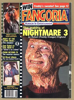 Fangoria 64 (VFNM) Berni Wrightson! FROM BEYOND POSTER! Nightmare 3! 1987 X108 • $29.99