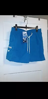 B.Split Boys XL Swim Shorts Blue Polyester Beach Board Shorts Drawstring • $10.99