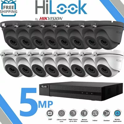 Hikvision Hizone 5mp Cctv System Full Hd Dvr 4ch 8ch 20m Night Vision Camera Kit • £84.50