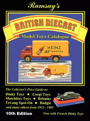 RAMSAYS BRITISH DIECAST MODEL TOYS Price & Rarity Guide 10th 0952835282 • £42.99