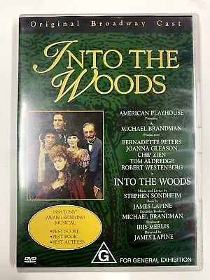 Into The Woods Original Broadway Cast Stephen Sondheim DVD RARE Region 2/4 Relea • £34.95
