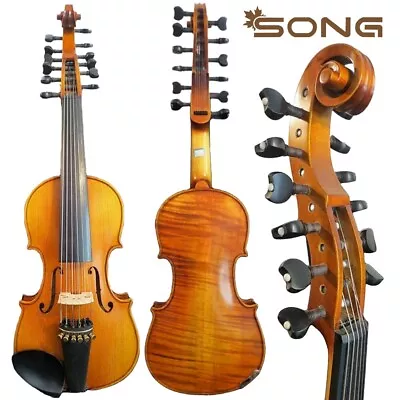 SONG Brand Master 6×6 Strings 14  Viola D'Amore 12 Strings Violin #11623 • $498