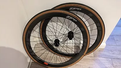 Zipp 303S 50mm Carbon Wheelset - Disc - With Schwalbe One 28mm Tyres - New • £600