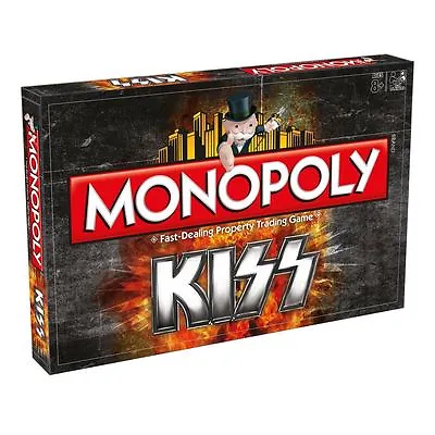 KISS Rock Band Monopoly Board Game • $43.57