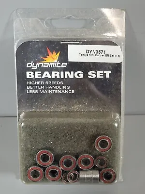 Dynamite Bearing Set For Tamiya 1/10 RC Mini Cooper M03 Chassis DYN3571 (14PCS) • $25.65