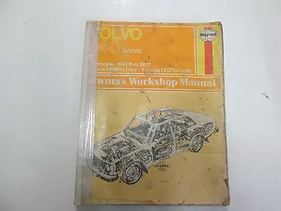 1974 75 76 1977 Haynes Volvo 240 Series Owners Workshop Manual WORN STAINED OEM • $19.99