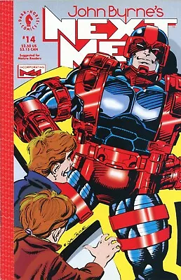 £10.49 • Buy John Byrne's NEXT MEN #14 Dark Horse Comics 1993 HELLBOY Preview Appearance