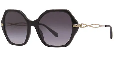 Coach Women's Black Octagonal Sunglasses W/ Gradient Lens- HC8315 50028G 57 • $107.84