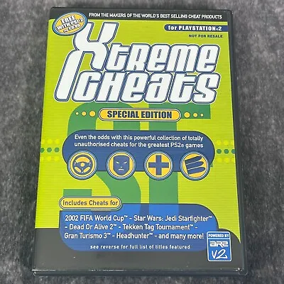 Xtreme Cheats Special Edition PS2 PlayStation 2 Cheat Disc - Tekken Ico + More • £9.99