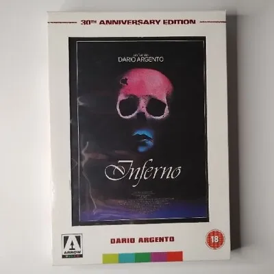 Inferno (DVD 2010) 30th Anniversary 2-Disc Arrow Edition With Artwork Poster  • £40