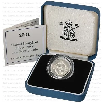 £29.99 • Buy 1983 To 2017 ROYAL MINT SILVER PROOF ONE POUND COIN £1 - CHOOSE YOUR YEAR!