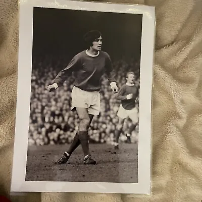 £1.99 • Buy Scarce Laminated Picture George Best Man Utd Good Condition 