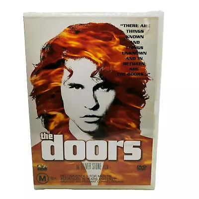 The Doors (DVD 1991 Region 4) NEW SEALED - Oliver Stone Jim Morrison Movie Film • $9.93