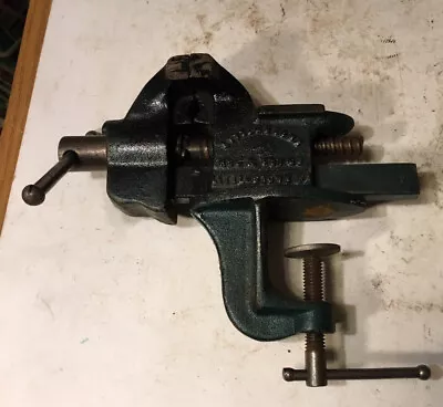 Vintage Littletown 2.5   Jaws No 3 Clamp On  Bench Vise # 2 • $9.99