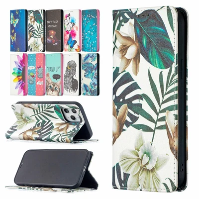 $18.19 • Buy For IPhone 12 11 Pro Max XS XR 8 7 Plus SE2 Flip Leather Stand Wallet Case Cover
