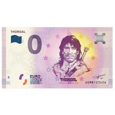 £4.90 • Buy Bank Note 0 Euro Souvenir Thorgal (2018)